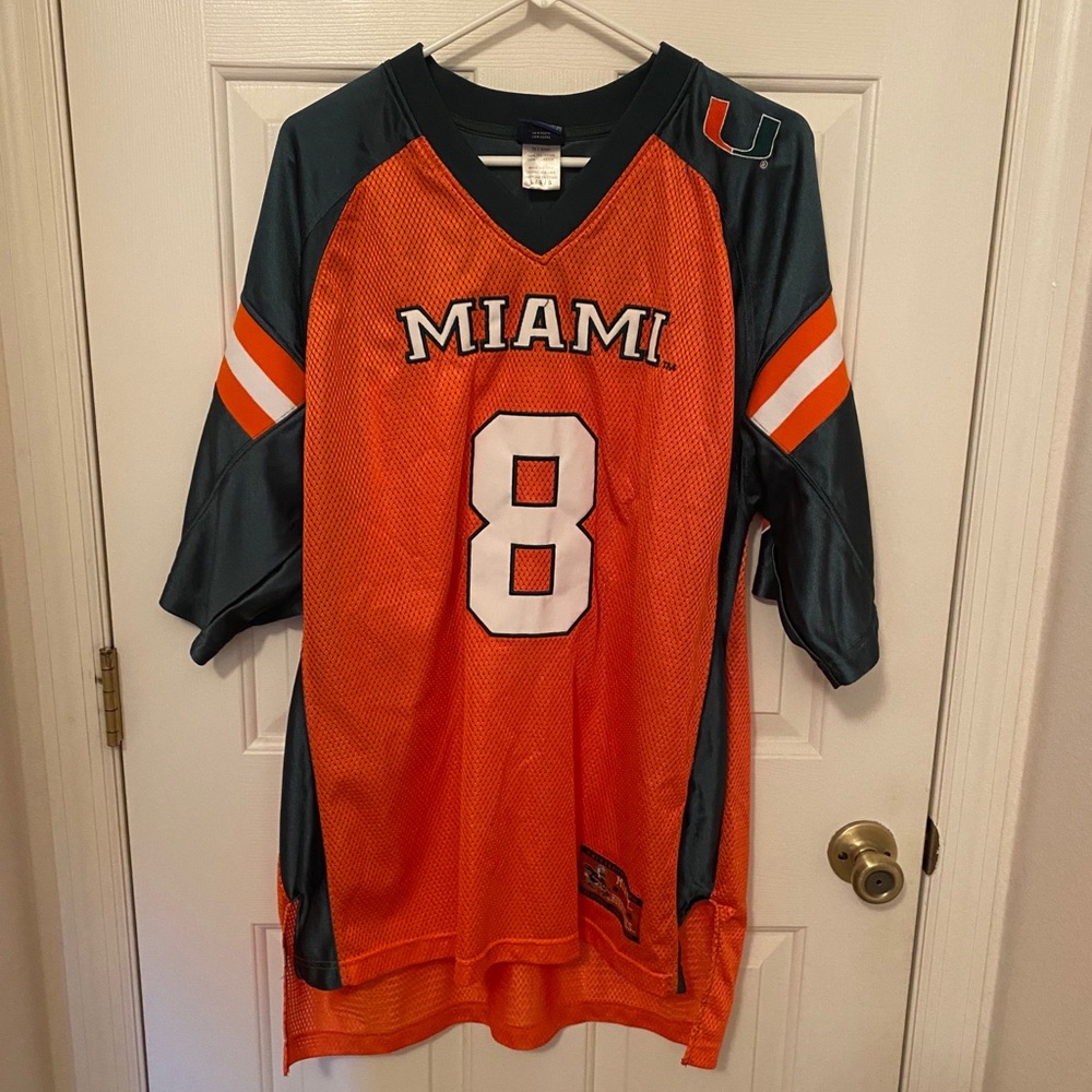 Vintage Miami Hurricanes Jersey